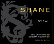 Shane Syrah 07 "Unknown"